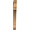 Ekena Millwork Merced Traditional Rough Sawn Bracket, Western Red Cedar, 4"W x 34"D x 42"H BKT04X34X42MRC01RWR - alternate 4